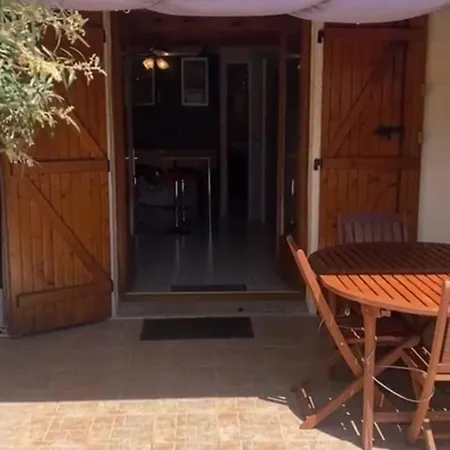 With Terrace And Pool In Barcares